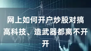 网上如何开户炒股对搞高科技、造武器都离不开